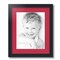 ArtToFrames 14x17" Matted Picture Frame with 10x13" Single Mat Photo Opening Framed in 1.25" Black and 2" Mat (FWM-3926-14x17)